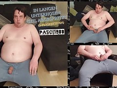Hosed hot in long johns (2 perspectives)