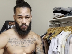 Draining off until I get jism out of my large boner