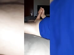 Big White Cock Gets Jerked Until Cum 2
