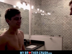 Young Youngster Step Step-brother Fucky-fucky With Wolf Ginger-haired Step Brother-in-law