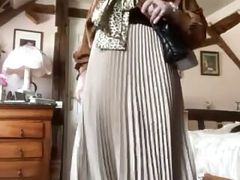 In bourgeois dress