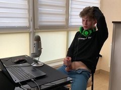 Young Streamer On Convulse Draining Off After Blast "-"Massive Schlong