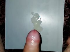 Horny boy jerking and cumming