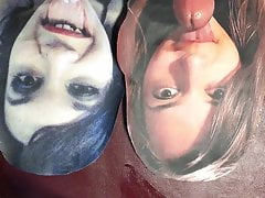 cumtribute to Princess Punhetti and Tributegirl Vera