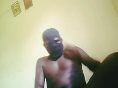 This COCK is so DANGEROUSLY big to fuck as he screams while massaging it