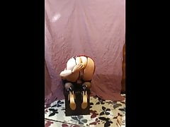 Crossdresser Hands Free Cum