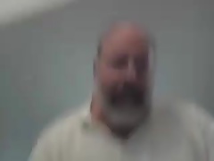 Hairy Naked Dad on Cam