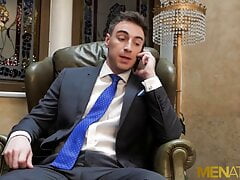 MENATPLAY Classy Men Jonas Jackson And Kayden Gray Anal Bang