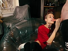 Oh my God! We couldn't resist fucking in that chair again!