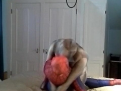 zentai croc has some joy with seized fool spiderman