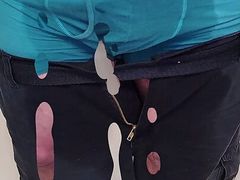 I peed myself every 30 minutes. 14 times. And I only had to stop to cum once!