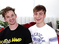 Fun little gay interview ith Kane Hardy and Lucas Walker