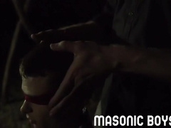 Felix Fox And Austin Lock In Masonicboys - Twink Gets Milked And Fingered For 1st Time By Dom Daddy