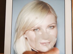 Cum on Kirsten Dunst - september 2014