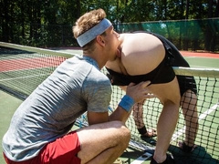 Tennis players Michael DelRay and Michael Boston fuck everywhere