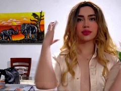 Internal cumshot, femboy fucked, gay creampie