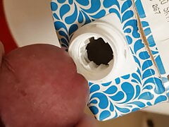 Cumshot into Milk
