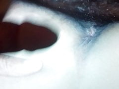 Friend cums on photos of my wife