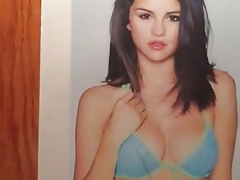 Selena Gomez slow mo cum tribute