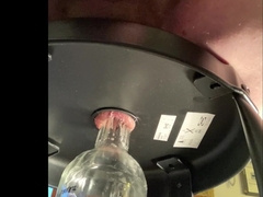 Injection of a bottleneck in my shitpipe and a jizz flow for your face.