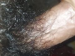 Big Hairy Arabian Dick and Balls get masturbating
