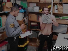 Gay-for-pay perpetrator barebacked as a detention measure