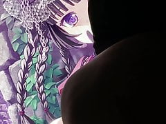 Bang dream Shirokane Rinko : Kiss Masturbation only 1-b