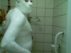 body paint slave
