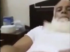 old Arab playing with her dick 4