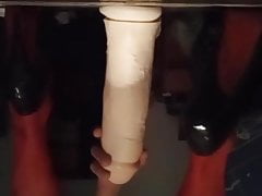 giant dildo crossdresser