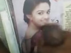 Keerthy suresh thick cum tribute