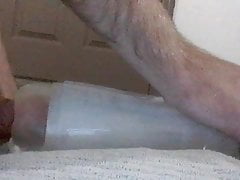 Fucking My Clear Fleshlight