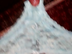 Cumming on my aunts hot panties