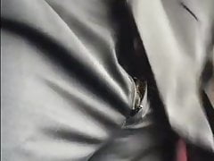 Hot hairy verbal guy with big low hangers wanks