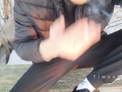 Gay boys, flashlight fuck, hairy dick cum