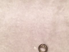 Cumming on wedding ring.