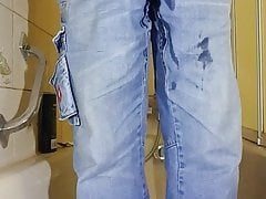 pee in jeans