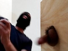 Ass to mouth at the glory hole