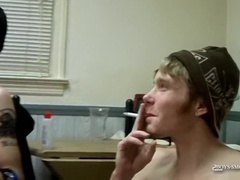 Axel And Pal Luvs Smoking And Frolicking Their Meatpipes