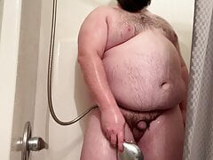 LavenderBear Showering with Full Body Display