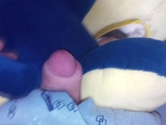 Toying with the Huge Blue Dinosaur and demolishing it