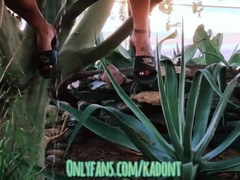 Sloppy naturist for the pigs