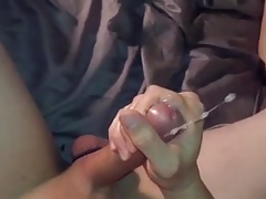 Lanzando mi leche en slowmotion - my cumshot in slomo