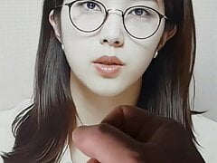 JTBC announcer kang ji-young glasses cum tribute