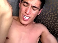 Ian makes quick cash by handling a huge cock and riding it hard in this steamy scene