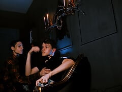 Oh, what an elegant anal fuck in an amazing setting!