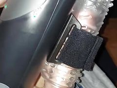The Handy Machine Edging my hard cock