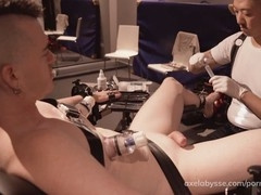 axel abysse gets anal exam