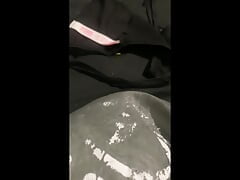 Black Victoria Secret Pink Panties ( CUMSHOT )