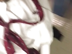 wanking in suit